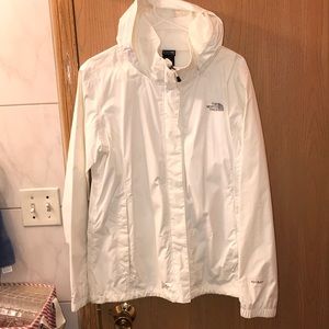 North face rain coat